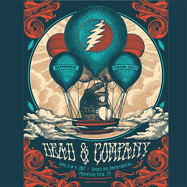 Dead and Company Live Concert Setlist at Shoreline Amphitheatre