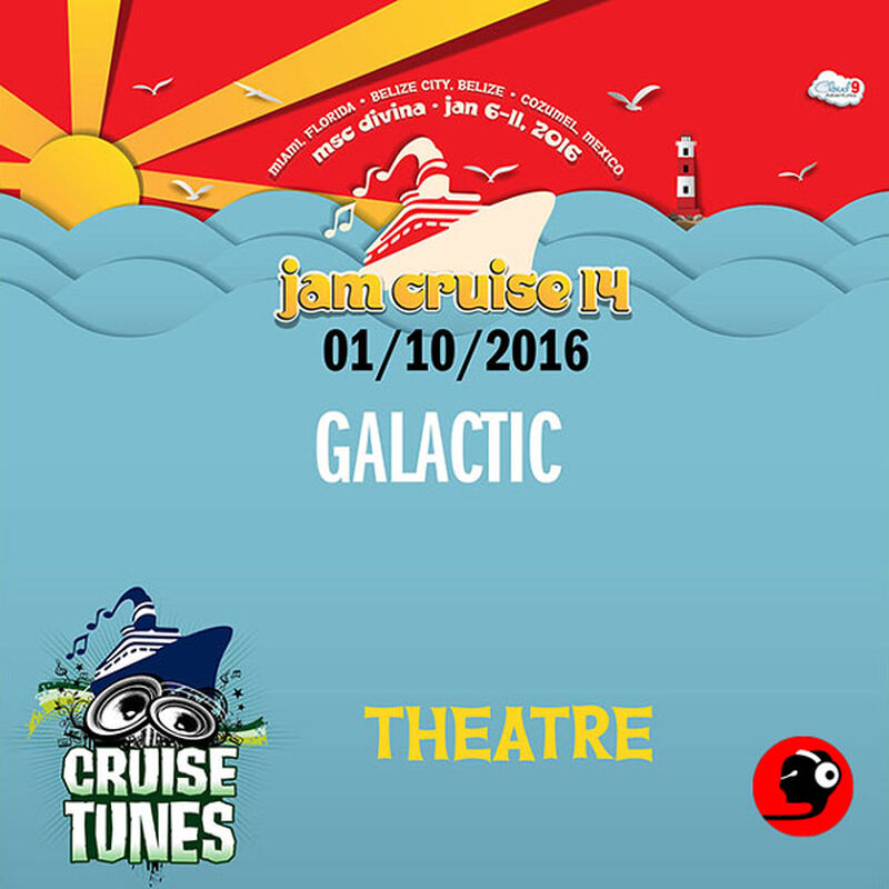01/10/16 Theatre, Jam Cruise, US 