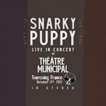 10/13/15 Theatre Municipal, Tourcoing, FR 