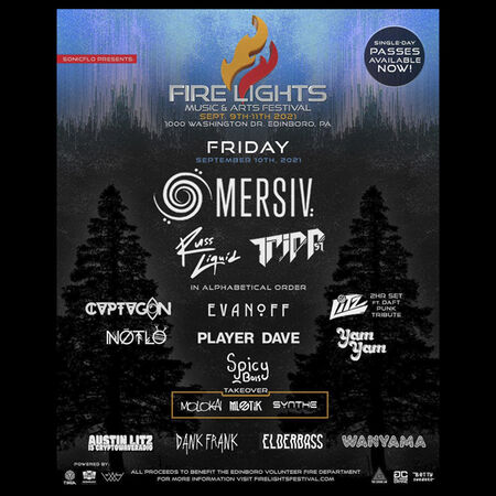 09/10/21 FireLights Festival, Edinboro, PA 