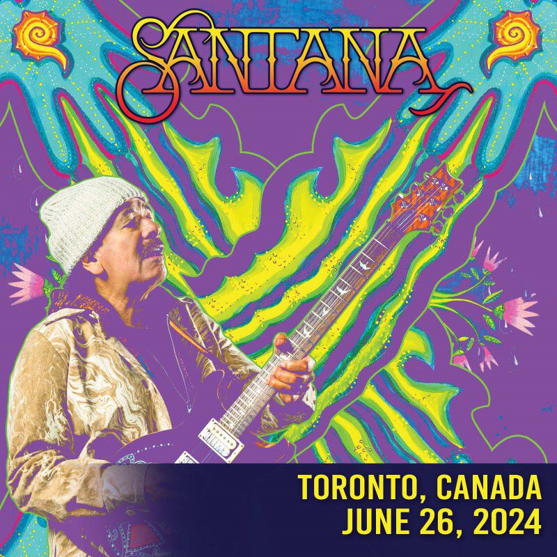 Santana Live Concert Setlist at Budweiser Stage Toronto CANADA on 06 26 2024
