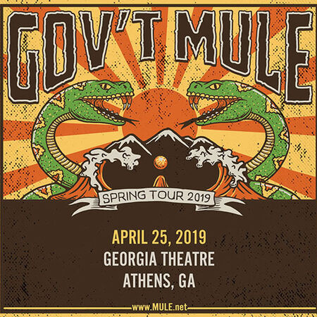 04/25/19 Georgia Theatre, Athens, GA 