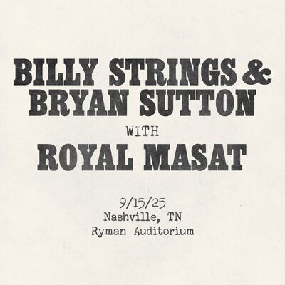 09/15/25 Ryman Auditorium, Nashville, TN 