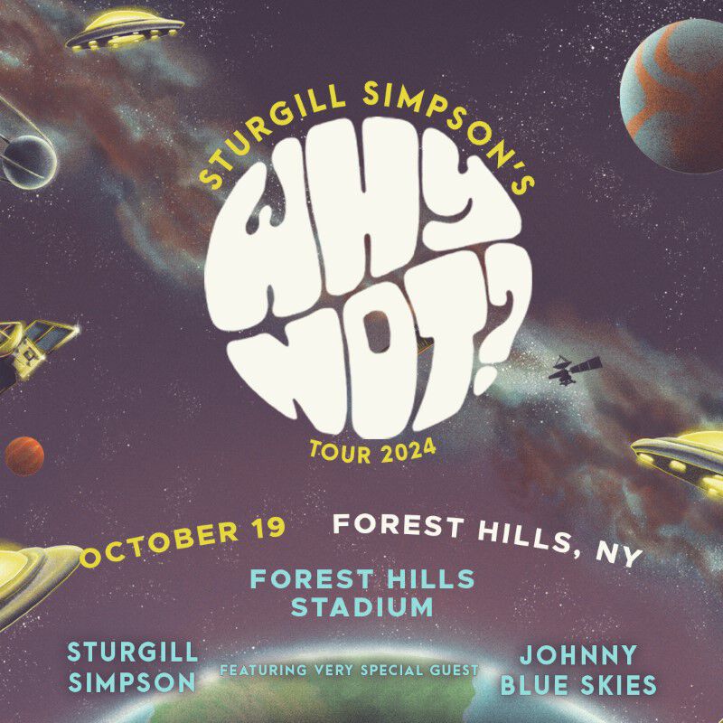 Sturgill Simpson Live Concert Setlist at Forest Hills Stadium, Forest