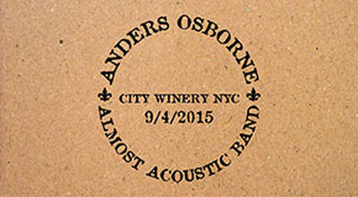 09/04/15 City Winery, New York, NY 