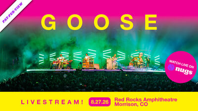 08/27/26 Red Rocks Amphitheatre, Morrison, CO 