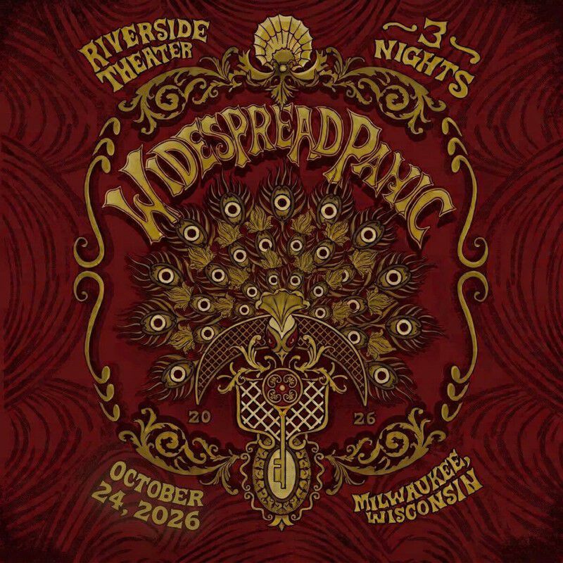 10/24/26 The Riverside Theater, Milwaukee, WI 