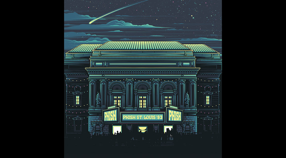 【超歓迎】 Phish St. CDs & Downloads Setlists, : Shows) (2 '93 Louis ポスター