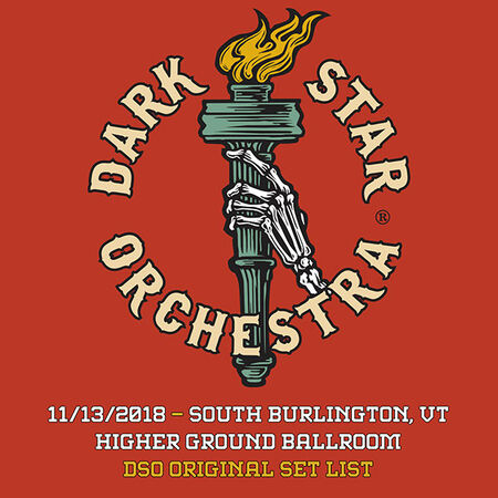 11/13/18 Higher Ground Ballroom, Burlington, VT 