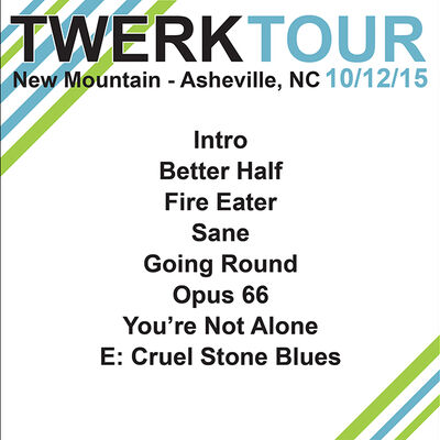 10/12/15 New Mountain, Asheville, NC 