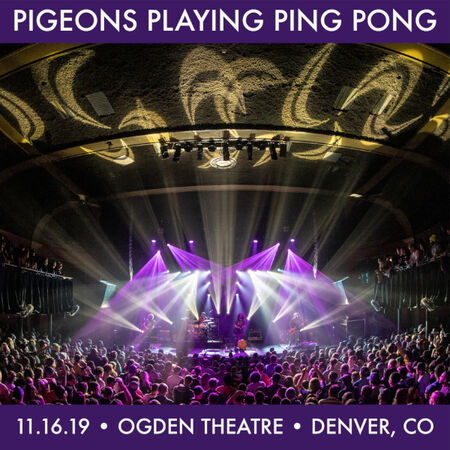 11/16/19 The Ogden Theatre, Denver, CO 