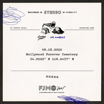 08/18/22 Hollywood Forever Cemetery, Los Angeles, CA 