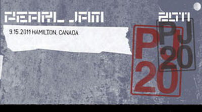 09/15/11 Copps Coliseum, Hamilton, ON 