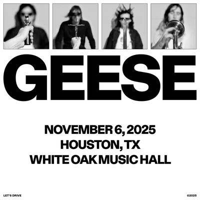 11/06/25 White Oak Music Hall, Houston, TX 