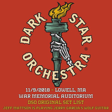 11/09/18 War Memorial Auditorium, Lowell, MA 