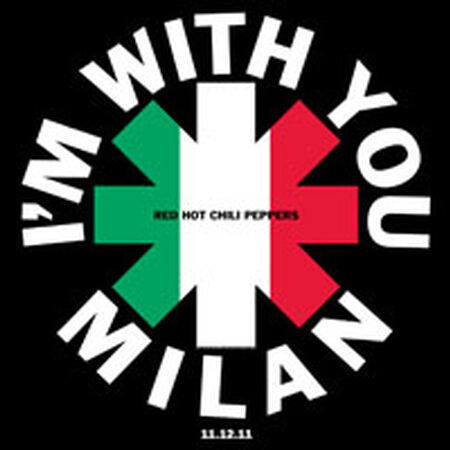 Red Hot Chili Peppers at Milan, on 12-11-2011