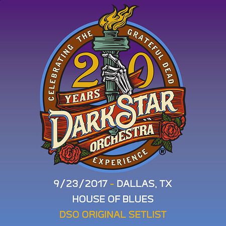 09/23/17 House of Blues, Dallas, TX 