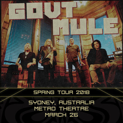 03/26/18 Metro Theatre, Sydney, AU 