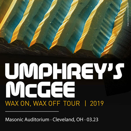 03/23/19 Masonic Auditorium, Cleveland, OH 