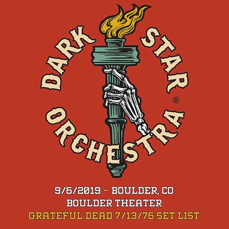 09/06/19 Boulder Theater, Boulder, CO 