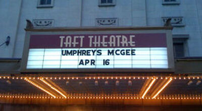 04/16/09 Taft Theatre, Cincinnati, OH 