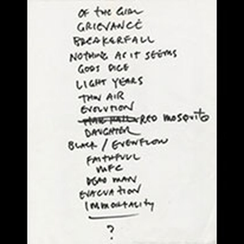 05/10/00 Mt. Baker Theatre, Bellingham, WA 