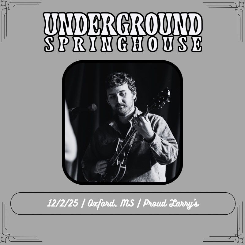12/02/25 Proud Larry's, Oxford, MS 