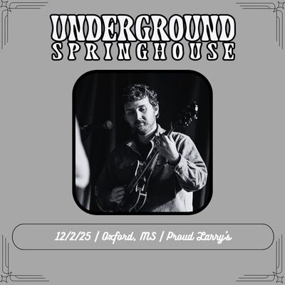 12/02/25 Proud Larry's, Oxford, MS 