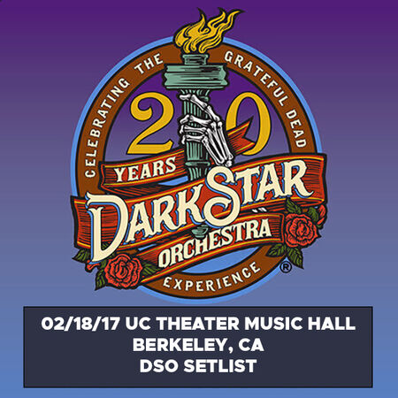 02/18/17 UC Theater Taube Family Music Hall, Berkeley, CA 