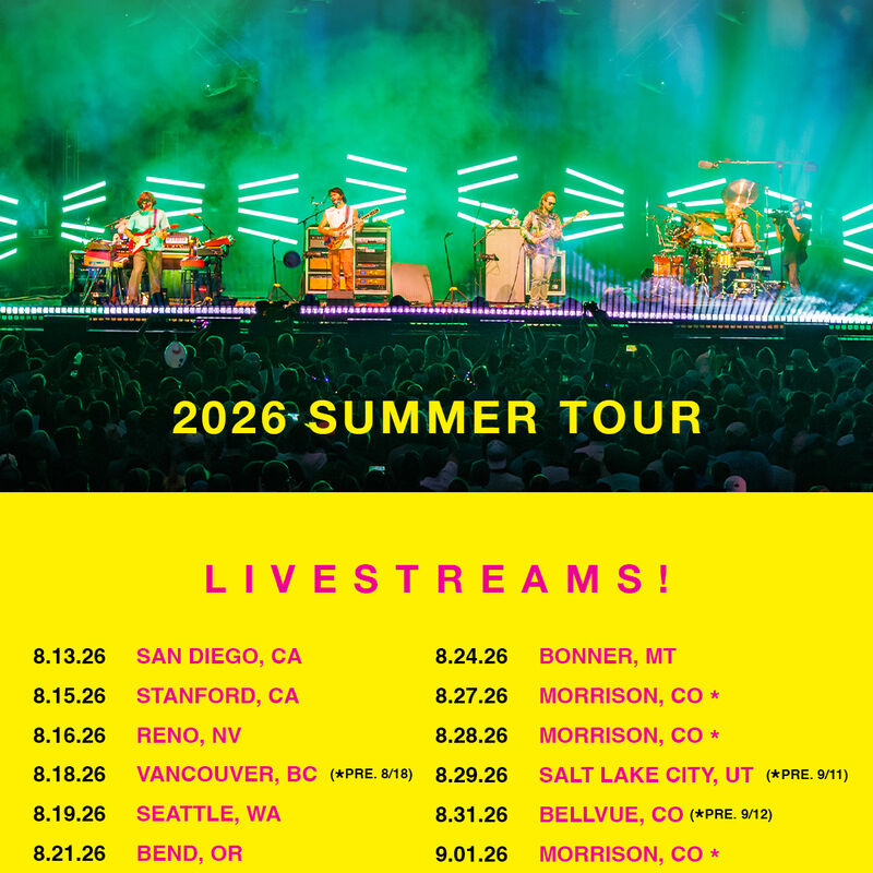08/13/26 Cal Coast Credit Union Open Air Theatre, San Diego, CA 