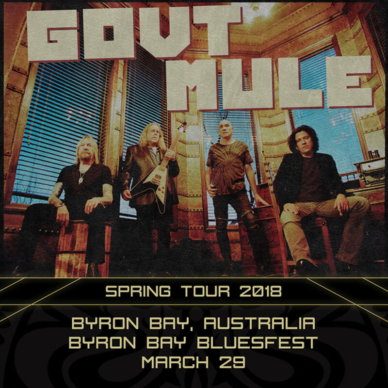 03/29/18 Byron Bay Bluesfest, Byron Bay, AUS 