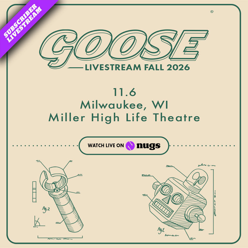 11/06/26 Miller High Life Theatre, Milwaukee, WI 