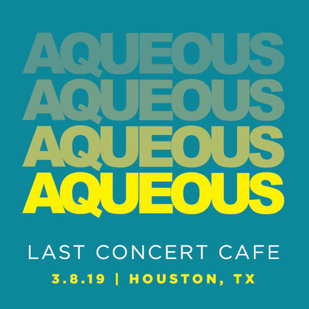 03/08/19 Last Concert Cafe, Houston, TX 
