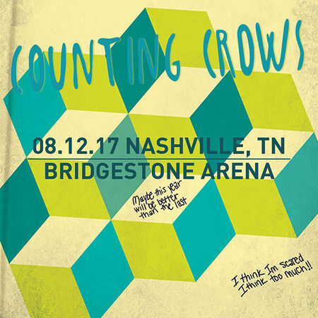 08/12/17 Bridgestone Arena, Nashville, TN 