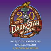 09/25/17 Granada Theater, Lawrence, KS 