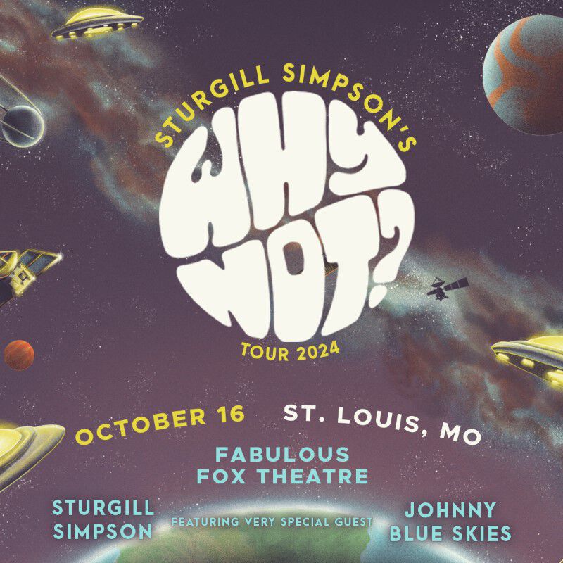 Sturgill Simpson Live Concert Setlist at Fabulous Fox Theatre, St