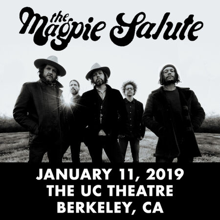 01/11/19 The UC Theatre, Berkeley, CA 