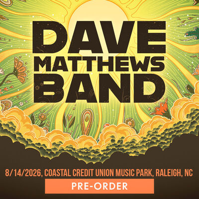 08/14/26 Coastal Credit Union Music Park, Raleigh, NC 
