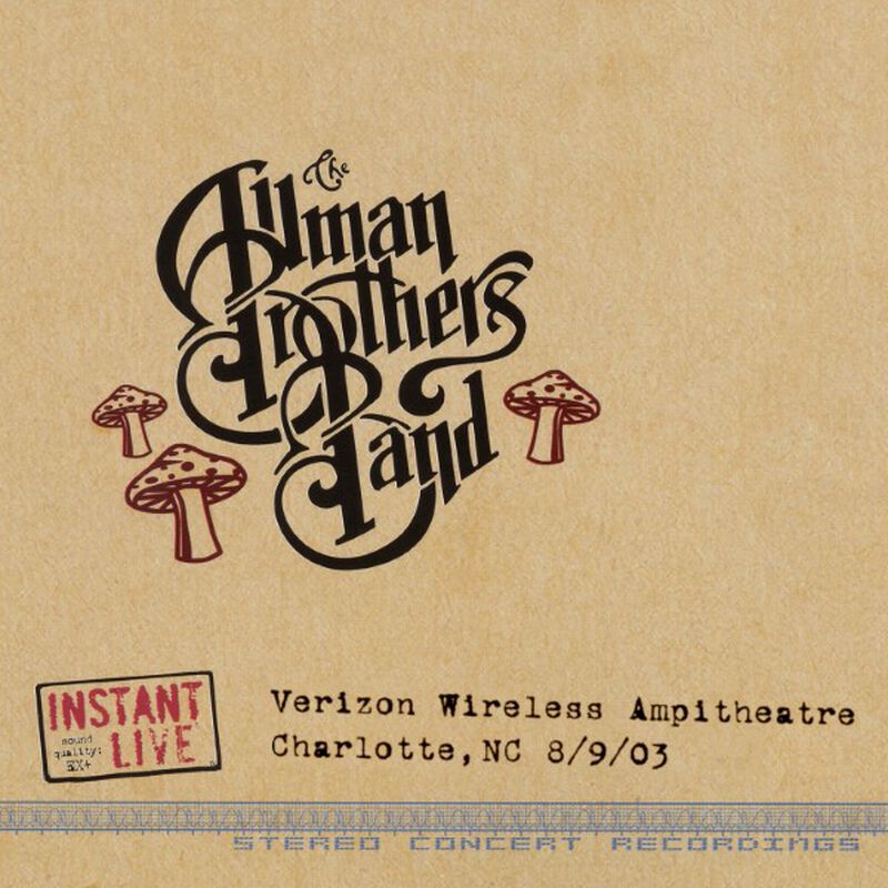 08/09/03 Verizon Wireless Amphitheatre, Charlotte, NC 