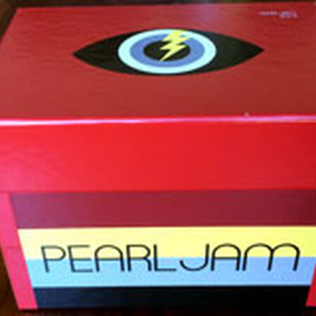 Pearl Jam Lighting Bolt 2013 North American Tour Box