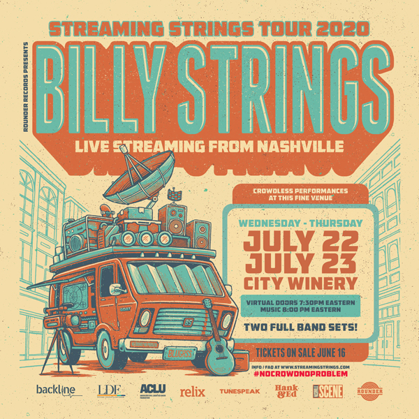 Watch Billy Strings LIVE from Nashville.