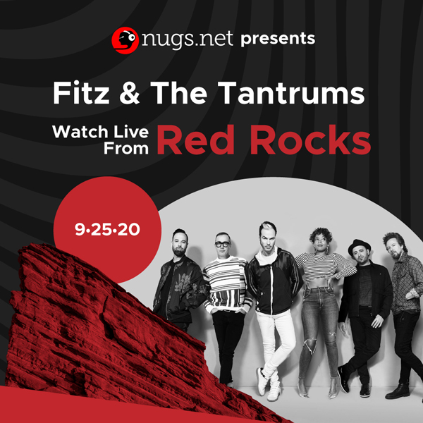 Watch Fitz and The Tantrums 9/25 - Live from Red Rocks!