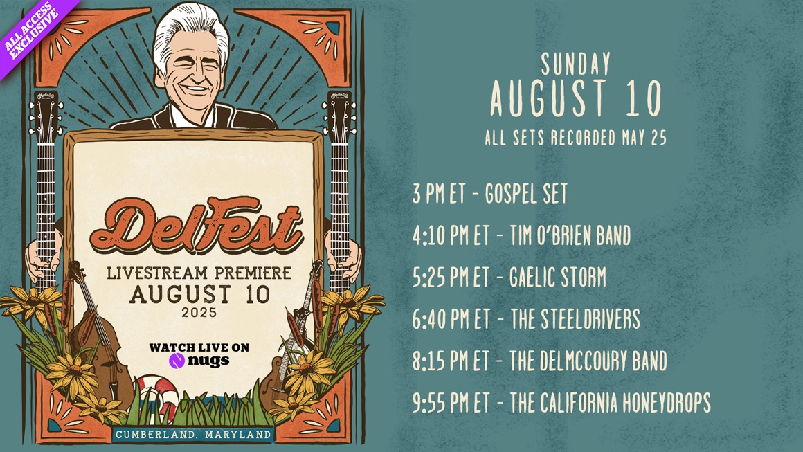 08/10/25 Premiere of DelFest 2025 Day 4, Cumberland, MD 