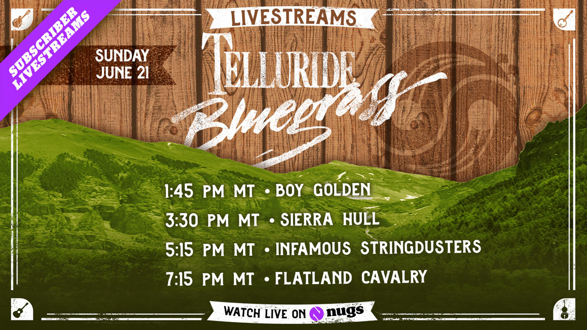 06/21/26 Telluride Bluegrass Festival, Telluride, CO 
