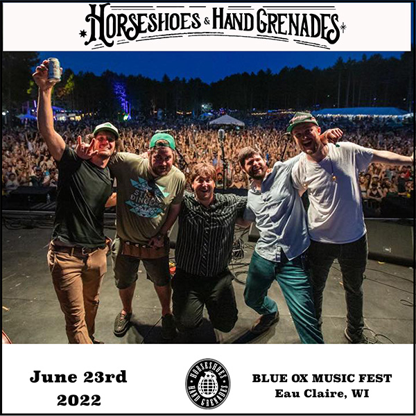 Horseshoes & Hand Grenades Live Concert Setlist at Blue Ox Music