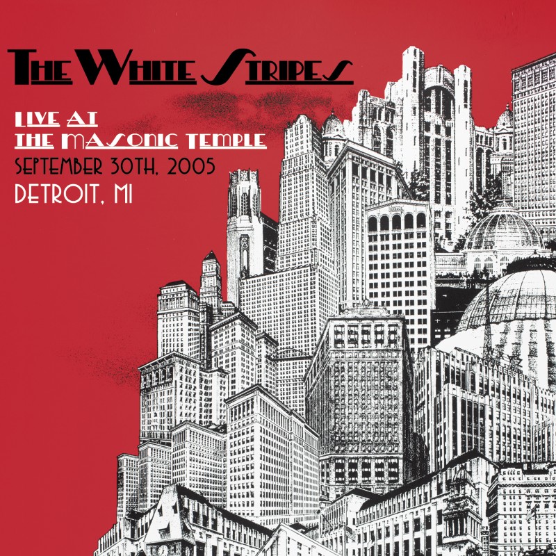Whitehouse 名盤．本物come org盤．2ndプレス！ The White Stripes Live Concert Setlist at The Masonic Temple