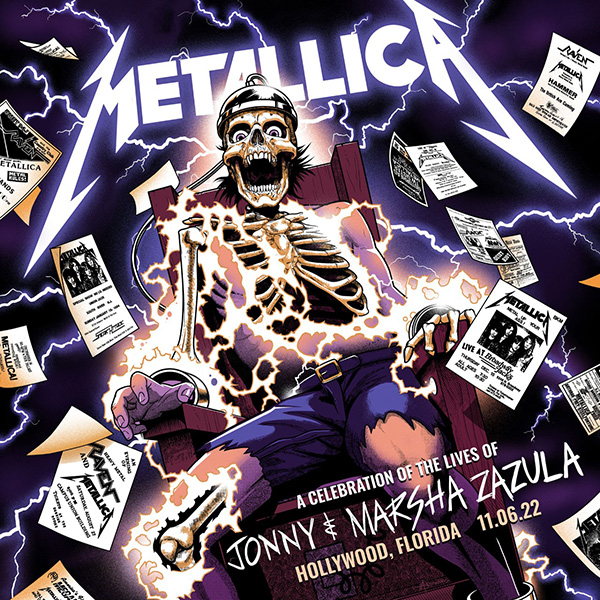 Metallica Setlist at Hard Rock Live at Seminole Hard Rock Hotel & Casino,  Hollywood, FL on 11-06-2022