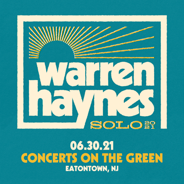 Warren Haynes Live Concert Setlist at Suneagles Golf Club, Eatontown