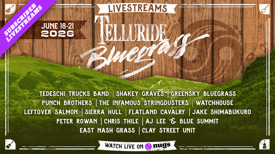 06/18/26 Telluride Bluegrass Festival, Telluride, CO 