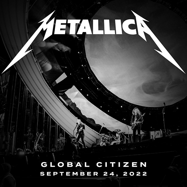 Metallica Live Concert Setlist at Global Citizen Festival, New York, NY on 09242022